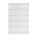 Artiss 6 Chest of Drawers White PEPE