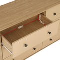 Artiss 6 Drawer Tallboy Chest Pine Cabinet Storage
