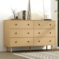 Artiss 6 Drawer Tallboy Chest Pine Cabinet Storage