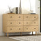 Artiss 6 Drawer Tallboy Chest Pine Cabinet Storage