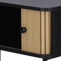 Artiss Coffee Table Sliding Drawer Black