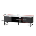 Artiss 140CM TV Cabinet Entertainment Unit Storage Stand