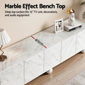Artiss TV Unit 200cm Entertainment Storage Cabinet White
