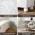 Artiss TV Unit 200cm Entertainment Storage Cabinet White
