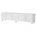 Artiss TV Unit 200cm Entertainment Storage Cabinet White