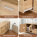 Artiss 180cm TV Unit Storage Cabinet Drawers Pine Wood