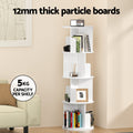 Artiss 4 Tier Bookshelf EDIE White Storage Shelves