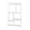 Artiss 5 Tier Bookshelf 120cm White Display Shelves
