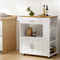 Artiss Kitchen Island Trolley Rolling Serving Cart 3Tier