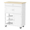 Artiss Kitchen Island Trolley Rolling Cart Storage Drawer Cupboard