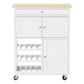 Artiss Kitchen Island Trolley Rolling Cart Storage Drawer Cupboard