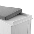 Artiss 140cm Storage Ottoman Blanket Box Fluted Grey