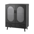 Artiss Buffet Sideboard Double Doors - Black