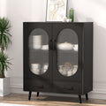Artiss Buffet Sideboard Double Doors Black