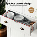 Artiss White Buffet Sideboard Cabinet Storage Cupboard