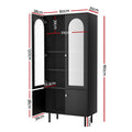 Artiss Buffet Sideboard Cabinet Black