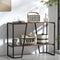 Artiss Console Table 106cm 2-Tier Walnut Cora