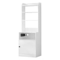 Artiss Bedside Table Nightstand with Charging Station