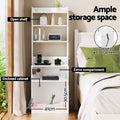 Artiss Bedside Table Nightstand with Charging Station