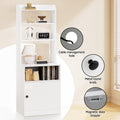 Artiss Bedside Table Nightstand with Charging Station