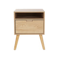 Artiss Bedside Table 2 Drawer Nightstand Side Cabinet Storage