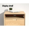 Artiss Bedside Table 2 Drawer Nightstand Side Cabinet Storage