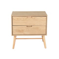 Artiss Bedside Table Drawers Oak Nightstand Side End Table Storage