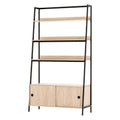 Artiss 5 Tier Cube Bookshelf Cabinet Oak MIRA