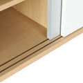 Artiss Shoe Cabinet 30 Pairs Sliding Doors White