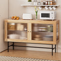 Artiss Buffet Sideboard Double Doors Oak
