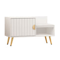Artiss Shoe Rack Cabinet Bench 6 Pairs White Storage