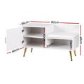 Artiss Shoe Rack Cabinet Bench 6 Pairs White Storage