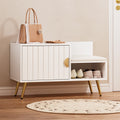 Artiss Shoe Rack Cabinet Bench 6 Pairs White Storage