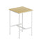 Artiss Bar Table Counter Height Kitchen High Dining Desk Pub 60x92cm Modern Pine