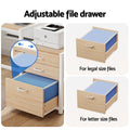 Artiss Computer Desk 160cm Home Office Study Table w/Drawers Oak