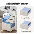 Artiss Computer Desk 160cm White with Drawers Open Shelf