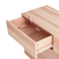 Artiss 6 Drawer Chest Tallboy Dresser Cabinet Pine Storage Bedroom