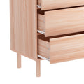 Artiss 6 Drawer Chest Tallboy Dresser Cabinet Pine Storage Bedroom