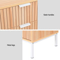Artiss 3 Drawer Chest LURA Pine Wood Storage Cabinet
