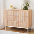 Artiss 3 Drawer Chest LURA Pine Wood Storage Cabinet
