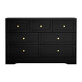 Artiss 7 Drawer Chest Dresser Black