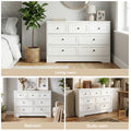 Artiss 7 Drawer Chest Dresser White Cabinet Bedroom Storage