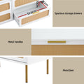 Artiss Chest of 6 Drawers White Lowboy Cabinet Storage