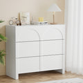Artiss 3 Drawer Chest White Lowboy Dresser Cabinet