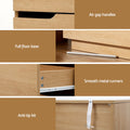 Artiss 6 Drawer Chest Dresser Pine Wood Storage Cabinet