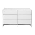 Artiss 6 Drawer Chest Dresser Cabinet Beige