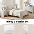 Artiss 6 Drawer Chest Dresser Cabinet Beige