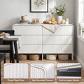 Artiss 6 Drawer Chest Dresser Cabinet Beige
