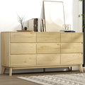 Artiss XAVI 9 Chest of Drawers Tallboy Cabinet Pine