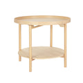 Artiss Round Coffee Table 70CM Side Table